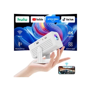 Mini Projector with Wifi and Bluetooth,4K Supported Smart Projector Mini Projector with Wifi and Bluetooth,4K Supported Smart Projector