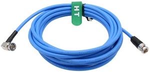 HangTon 12G 4K 60P SDI BNC 75 Coaxial Video Cable Canare LV-61S for Blackmagic Decimator Komodo Alexa Atomos Broadcast Camera Monitor (10m, Blue) Right Angle to Straight HangTon 12G 4K 60P SDI BNC 75 Coaxial Video Cable Canare LV-61S for Blackmagic Decimator Komodo Alexa Atomos Broadcast Camera Monitor (10m, Blue) Right Angle to Straight