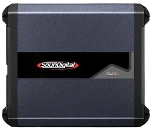 SounDigital Car Full Range Amplifier 1200.1-1200 Watts RMS 1 Ohm 1 Channel High Efficiency High Power Amp EVO5 SounDigital Car Full Range Amplifier 1200.1-1200 Watts RMS 1 Ohm 1 Channel High Efficiency High Power Amp EVO5