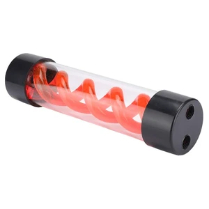 Water Cooling, 200mm Acrylic Transparent DIY Computer Water Cooling with G1/4 Thread, for PC Desktop Computer Cooler Accessory (Red) Water Cooling, 200mm Acrylic Transparent DIY Computer Water Cooling with G1/4 Thread, for PC Desktop Computer Cooler Accessory (Red)