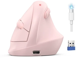 TECKNET Ergonomic Mouse, BT5.3/2.4G, Silent Wireless Vertical, Rechargeable TECKNET Ergonomic Mouse, BT5.3/2.4G, Silent Wireless Vertical, Rechargeable