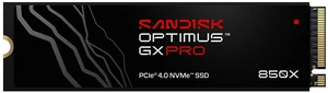 Sandisk Optimus GX PRO 850X 2TB NVMe SSD, PCIe 4.0, M.2 2280 Sandisk Optimus GX PRO 850X 2TB NVMe SSD, PCIe 4.0, M.2 2280