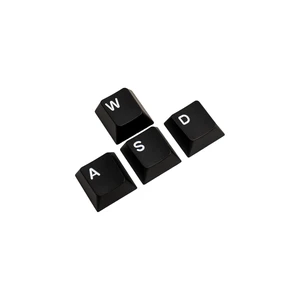 ELECFOX Custom Black Metal Keycaps for Gaming Keyboard WASD ELECFOX Custom Black Metal Keycaps for Gaming Keyboard WASD