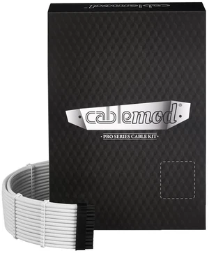 CableMod Pro ModFlex Sleeved Dual 12V-2x6 Cable Kit for EVGA (White) CableMod Pro ModFlex Sleeved Dual 12V-2x6 Cable Kit for EVGA (White)