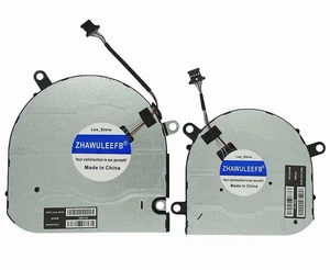 ZHAWULEEFB Replacement New Laptop CPU+GPU Cooling Fan for HP Envy 15M-EU 15M-ES 15T-ES 15Z-EU 15-EU TPN-W149 TPN-W150 Series M45465-001 M45466-001 EG50040S1-1C400-S9A EG50040S1-1C410-S9A DC5V Fan ZHAWULEEFB Replacement New Laptop CPU+GPU Cooling Fan for HP Envy 15M-EU 15M-ES 15T-ES 15Z-EU 15-EU TPN-W149 TPN-W150 Series M45465-001 M45466-001 EG50040S1-1C400-S9A EG50040S1-1C410-S9A DC5V Fan
