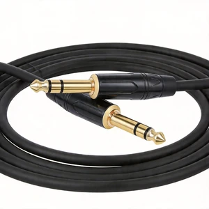 LCXUKNO 1/4-Inch TRS Instrument Cable, 10.9 yards/393 in LCXUKNO 1/4-Inch TRS Instrument Cable, 10.9 yards/393 in