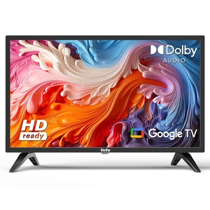 TuTu 24 Inch 720P HD Smart TV with GoogleTV, Full HD Slim Design LED Smart TV or Monitor with HDMI, Dolby Audio, Voice Remote, Stream Live(2024 Model) TuTu 24 Inch 720P HD Smart TV with GoogleTV, Full HD Slim Design LED Smart TV or Monitor with HDMI, Dolby Audio, Voice Remote, Stream Live(2024 Model)