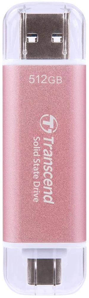 Transcend 512GB ESD310 Dual Portable SSD 1050MB/s USB-A+C, Thumb Drive Transcend 512GB ESD310 Dual Portable SSD 1050MB/s USB-A+C, Thumb Drive