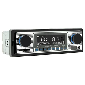 Classic Single Din Car Radio with Bluetooth Car Stereo FM Radio Receiver Classic Single Din Car Radio with Bluetooth Car Stereo FM Radio Receiver