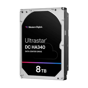 WD Ultrastar DC HA340 WUS721208BLE6L4 8 TB Hard Drive - 3.5" Internal - SATA (SATA/600) - Conventional Magnetic Recording (CMR) Method WD Ultrastar DC HA340 WUS721208BLE6L4 8 TB Hard Drive - 3.5" Internal - SATA (SATA/600) - Conventional Magnetic Recording (CMR) Method