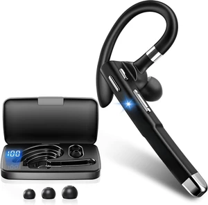 Bluetooth Headset with Mic for Office Wireless Bluetooth Earpiece for Work Bluetooth Headset with Mic for Office Wireless Bluetooth Earpiece for Work