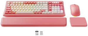 EWEADN V97 Arc Keyboard and Mouse Combo with Ergonomic Wrist Rest EWEADN V97 Arc Keyboard and Mouse Combo with Ergonomic Wrist Rest