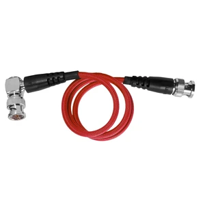 KONDOR BLUE ^^ 20" 12G SDI Cable with Straight to Right-Angle Connectors for 4K 60p Camera Monitors and Transmitters ^^ High-Speed, 4K 60P,and 8K 30P Video formats ^^ Red KONDOR BLUE ^^ 20" 12G SDI Cable with Straight to Right-Angle Connectors for 4K 60p Camera Monitors and Transmitters ^^ High-Speed, 4K 60P,and 8K 30P Video formats ^^ Red