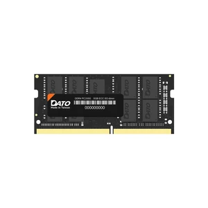 DATO 8GB DDR4 2666MHz ECC SODIMM, PC4-21300, ECC Unbuffered, 260-Pin, 1.2V, CL22, Compatible with Servers and Industrial Systems DATO 8GB DDR4 2666MHz ECC SODIMM, PC4-21300, ECC Unbuffered, 260-Pin, 1.2V, CL22, Compatible with Servers and Industrial Systems
