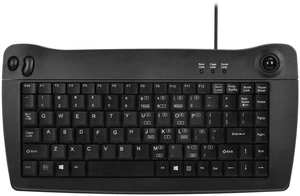 M MC Saite Wired PS2 Keyboard with Trackball, 88 Keys M MC Saite Wired PS2 Keyboard with Trackball, 88 Keys