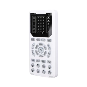 Asixxsix Portable Voice Changer, Mini Live Broadcast Voice Disguiser Portable Sound Board with Multiple Sound Effects for Phone Laptops Computer Games Recording Asixxsix Portable Voice Changer, Mini Live Broadcast Voice Disguiser Portable Sound Board with Multiple Sound Effects for Phone Laptops Computer Games Recording