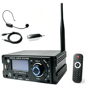 SWTGTEM Silent Disco Headphone System,3 LED Channels,300M Range,Supports Memory Card, Aux in, Wireless, USB Drive for Music Festival,Meditation,Party,DJ,Fitness(1 Transmitter+1 Wireless SWTGTEM Silent Disco Headphone System,3 LED Channels,300M Range,Supports Memory Card, Aux in, Wireless, USB Drive for Music Festival,Meditation,Party,DJ,Fitness(1 Transmitter+1 Wireless