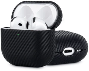 HanFab Envelop Series - Leather Case for AirPods 5 / AirPods 4 - Black HanFab Envelop Series - Leather Case for AirPods 5 / AirPods 4 - Black