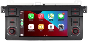 LXKLSZ Car Stereofor BMW E46 3 Series 1999-2004 Compatible with Wireless Carplay/Android Auto with IPS Touch Screen/Bluetooth/Mirror Link/FM/AM/USB/High Power LXKLSZ Car Stereofor BMW E46 3 Series 1999-2004 Compatible with Wireless Carplay/Android Auto with IPS Touch Screen/Bluetooth/Mirror Link/FM/AM/USB/High Power