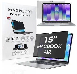 Jovpenx Magnetic Privacy Screen for MacBook Air 15 inch (2023-2026, M2-M5), Thin Removable Shield Anti-Glare, Washable Filter for Cafe & Library Use Jovpenx Magnetic Privacy Screen for MacBook Air 15 inch (2023-2026, M2-M5), Thin Removable Shield Anti-Glare, Washable Filter for Cafe & Library Use