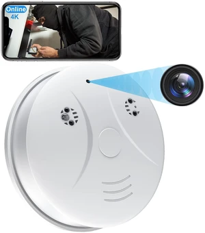 Kestanlora HD 1080P WiFi Smoke Detector Hidden Camera with Motion Detection,Indoor Cameras for Home Security Spy Camera Kestanlora HD 1080P WiFi Smoke Detector Hidden Camera with Motion Detection,Indoor Cameras for Home Security Spy Camera