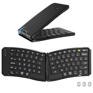 Yadkbo Ergonomic Foldable Keyboard, 3-Device Dual Mode 2.4G & Bluetooth Yadkbo Ergonomic Foldable Keyboard, 3-Device Dual Mode 2.4G & Bluetooth
