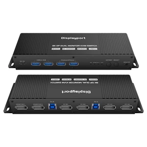 Kvm Switch Displayport 2 Monitors 2 Computers 4K 240Hz Hotkey Switching kvm Switch Dual Monitors dp 2.0 1440P 144Hz 165Hz 240hz Dual Monitor DP 2.1 Hotkey Switching Kvm Switch Displayport 2 Monitors 2 Computers 4K 240Hz Hotkey Switching kvm Switch Dual Monitors dp 2.0 1440P 144Hz 165Hz 240hz Dual Monitor DP 2.1 Hotkey Switching