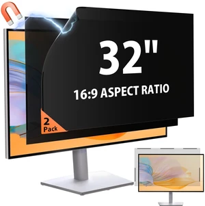 2 Pack- 32 Inch 16:9 Magnetic Privacy Screen for Frameless Computer Monitor 2 Pack- 32 Inch 16:9 Magnetic Privacy Screen for Frameless Computer Monitor