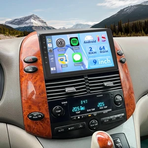 4Core+64G Android Car Radio for Toyota Sienna 2004-2010 4Core+64G Android Car Radio for Toyota Sienna 2004-2010