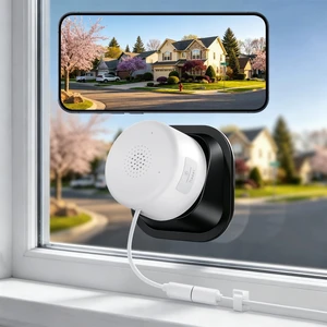 4MP 2K Window Security Camera, 5G & 2.4GHz WiFi Indoor Camera Wireless, Blacklight Color Night Vision Monitor Outside Window Cam Mount Glass, 24/7 Recording AI Motion Detection, Quick Magnetic 4MP 2K Window Security Camera, 5G & 2.4GHz WiFi Indoor Camera Wireless, Blacklight Color Night Vision Monitor Outside Window Cam Mount Glass, 24/7 Recording AI Motion Detection, Quick Magnetic
