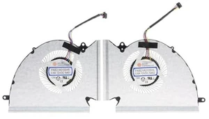 Replacement CPU&GPU Cooling Fan for MSI GP76 GE76 WE76 MS-17K2 MS-17K3 PABD1A010SHR-N452 PABD1A010SHR-N451 Replacement CPU&GPU Cooling Fan for MSI GP76 GE76 WE76 MS-17K2 MS-17K3 PABD1A010SHR-N452 PABD1A010SHR-N451