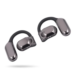 Bewinner Open Ear Earbuds, Outside The Ear Cordless Ear Headphones with Earhooks, Bluetooth Noise Cancelling Open Air Conduction Earbuds with AI Translation (Black) Bewinner Open Ear Earbuds, Outside The Ear Cordless Ear Headphones with Earhooks, Bluetooth Noise Cancelling Open Air Conduction Earbuds with AI Translation (Black)