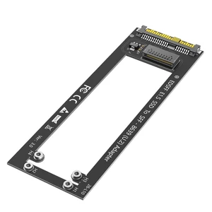 Mustpoint New Version U.2 SFF-8639 to NVMe Ruler 1U GEN-Z EDSFF Short SSD E1.S Carrier Adapter Mustpoint New Version U.2 SFF-8639 to NVMe Ruler 1U GEN-Z EDSFF Short SSD E1.S Carrier Adapter