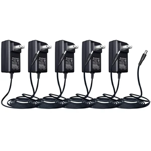 UL Listed 5 Pack 12V 2A 6ft Power Supply Adapter, AC to DC 24W 2000mA 1500mA 1000mA 800mA 500mA Replacement Power Cord for CCTV Security Camera DVR NVR LED Strip Router Speaker LED Mirror Desk Lamp UL Listed 5 Pack 12V 2A 6ft Power Supply Adapter, AC to DC 24W 2000mA 1500mA 1000mA 800mA 500mA Replacement Power Cord for CCTV Security Camera DVR NVR LED Strip Router Speaker LED Mirror Desk Lamp
