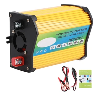 Aramox Power Converter, Dual USB 12V to 220V Car Power Transformer, DC to AC Modified Sine Converter Voltage Converter for Camping Travel Adapter (AC220V) Aramox Power Converter, Dual USB 12V to 220V Car Power Transformer, DC to AC Modified Sine Converter Voltage Converter for Camping Travel Adapter (AC220V)