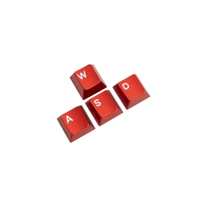 ELECFOX Custom Red Metal Keycaps for Gaming Keyboard WASD ELECFOX Custom Red Metal Keycaps for Gaming Keyboard WASD