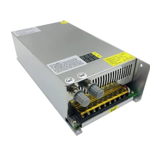 ZJIVNV 1000W Adjustable Output Voltage and Current Switching Power Supply CC CV Converter AC 110V-220V to DC 0-24V 40A with Digital Display SMPS Voltage Regulator Transformer for Lab CCTV Radio ZJIVNV 1000W Adjustable Output Voltage and Current Switching Power Supply CC CV Converter AC 110V-220V to DC 0-24V 40A with Digital Display SMPS Voltage Regulator Transformer for Lab CCTV Radio