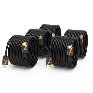 RyzzRooa HDMI 2.0 Cable 15FT, 5-Pack, 18Gbps, 4K@60Hz RyzzRooa HDMI 2.0 Cable 15FT, 5-Pack, 18Gbps, 4K@60Hz