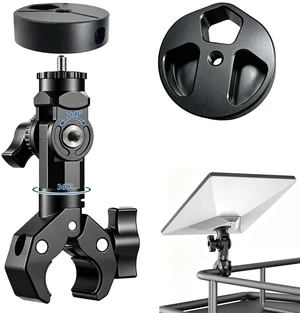 Starlink Mini Clamp Mount Adjustable Universal Pole Clamp with Pipe Adapter Starlink Mini Clamp Mount Adjustable Universal Pole Clamp with Pipe Adapter