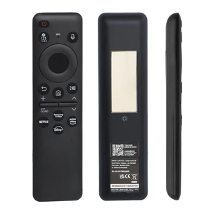 BN59-01432A Rechargeable Voice Solar Remote Control can Replace the for Samsung smart TV Remote Control and is Suitable for Samsung 2019-2025 NEO QLED, Crystal UHD, OLED 4K TVS - Black BN59-01432A Rechargeable Voice Solar Remote Control can Replace the for Samsung smart TV Remote Control and is Suitable for Samsung 2019-2025 NEO QLED, Crystal UHD, OLED 4K TVS - Black