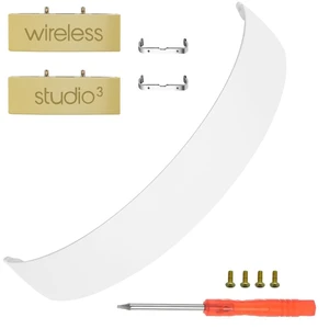 Beat Studio 3 Replacement Headband and Hinge Same as the OEM Arch Band + Hinges Parts Replacement for Beats Studio3/A1914, Studio 2 Wired/Wireless (B0500/B0501), Studio Pro/A2924 Headphones (Wh Beat Studio 3 Replacement Headband and Hinge Same as the OEM Arch Band + Hinges Parts Replacement for Beats Studio3/A1914, Studio 2 Wired/Wireless (B0500/B0501), Studio Pro/A2924 Headphones (Wh