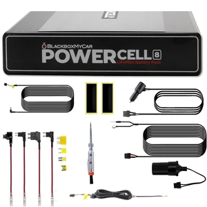 BlackboxMyCar PowerCell 8 Dash Cam Battery Pack (with Spliced Hardwiring Kit for Thinkware Dash Cams) BlackboxMyCar PowerCell 8 Dash Cam Battery Pack (with Spliced Hardwiring Kit for Thinkware Dash Cams)