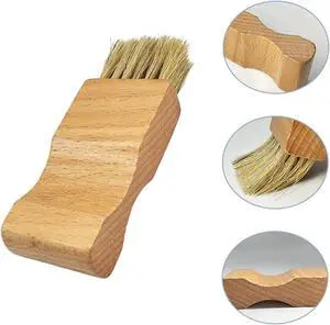 2 Pcs Shoe Polish Applicator Brushes Small Shoe Cleaning Brushes Wooden Handle Shine Shoes Brushes for Leather Boots Shoes Bags 2 Pcs Shoe Polish Applicator Brushes Small Shoe Cleaning Brushes Wooden Handle Shine Shoes Brushes for Leather Boots Shoes Bags