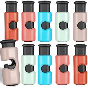 Bread and Chip Bag Clips, Squeeze Lock, 10-Pack, Assorted Colors Bread and Chip Bag Clips, Squeeze Lock, 10-Pack, Assorted Colors