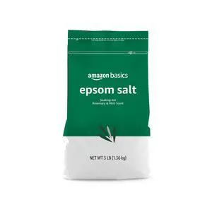 Basics Epsom Salt Soak Aid, Soothing Rosemary and Mint Scent, 3lb (1Pack) Basics Epsom Salt Soak Aid, Soothing Rosemary and Mint Scent, 3lb (1Pack)
