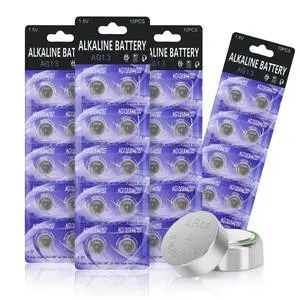LR44 AG13 357 303 SR44 Button Cell Battery 1.5V 40 Pack LR44 AG13 357 303 SR44 Button Cell Battery 1.5V 40 Pack