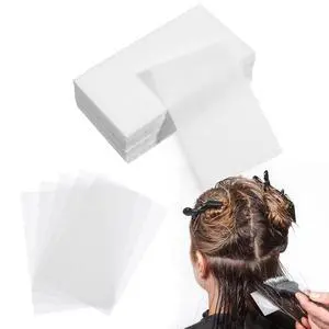 100PCS Disposable Salon Perm Papers, Thin End Papers, High Temperature Resistant, 15x7.5cm, for Cold and Hot Perms 100PCS Disposable Salon Perm Papers, Thin End Papers, High Temperature Resistant, 15x7.5cm, for Cold and Hot Perms