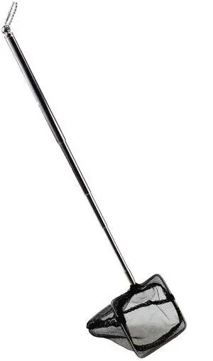 AQUANEAT Aquarium Net with Extendable Long Handle, Adjustable Waste Skimming Cleaning Tool for Fish Tanks AQUANEAT Aquarium Net with Extendable Long Handle, Adjustable Waste Skimming Cleaning Tool for Fish Tanks