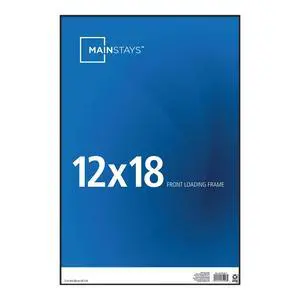 Mainstays Black 12 x 18 Front-Loading Picture Frame Mainstays Black 12 x 18 Front-Loading Picture Frame
