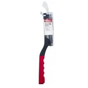 Hyper Tough Carbon Steel Wire Brush with Scraper, 3 x 19 Rows Hyper Tough Carbon Steel Wire Brush with Scraper, 3 x 19 Rows
